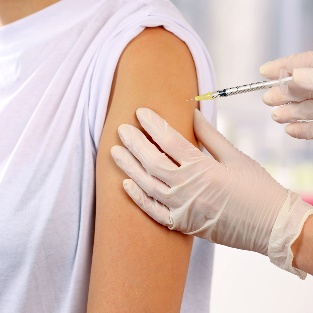 Impfung Arm Spritze